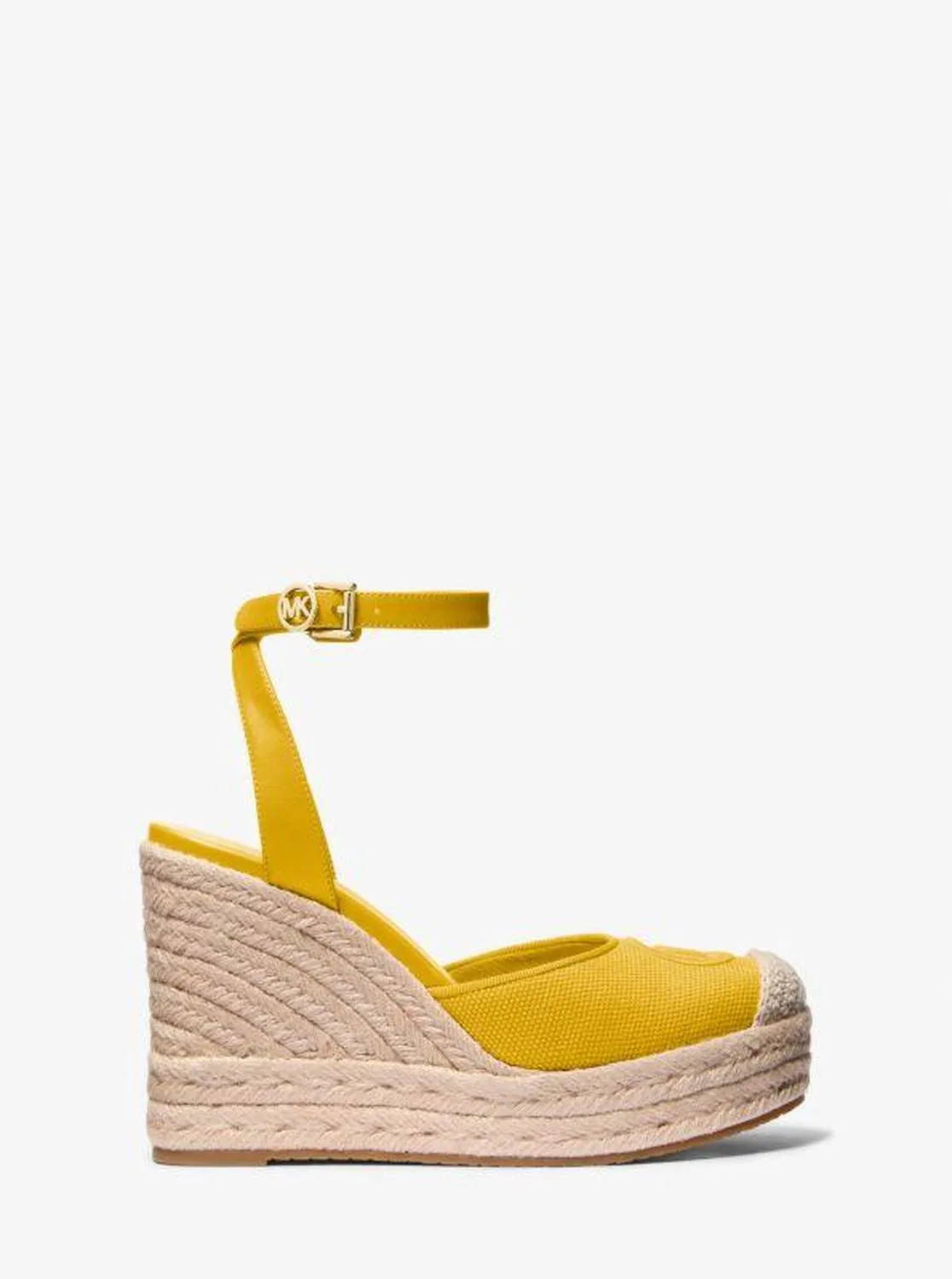 Larissa Cotton Canvas Espadrille Wedge