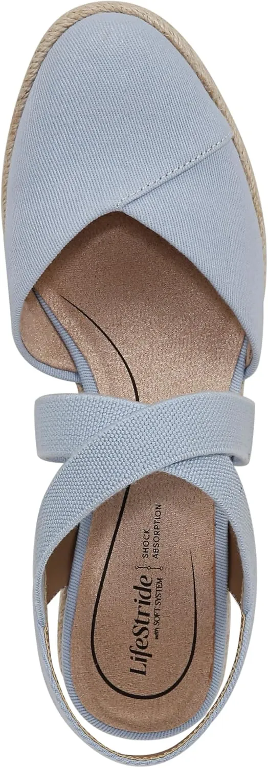 LifeStride Women's Kimball Espadrille Wedge Sandal