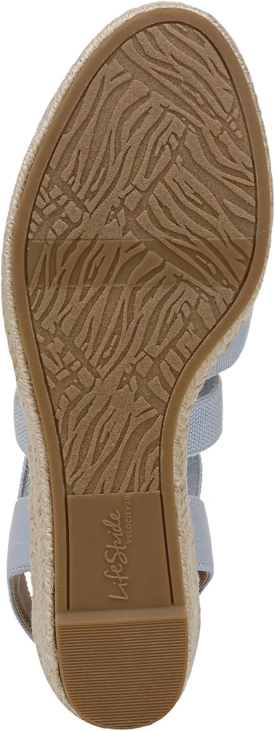 LifeStride Women's Kimball Espadrille Wedge Sandal