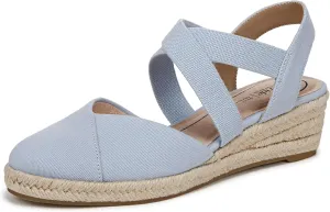 LifeStride Women's Kimball Espadrille Wedge Sandal