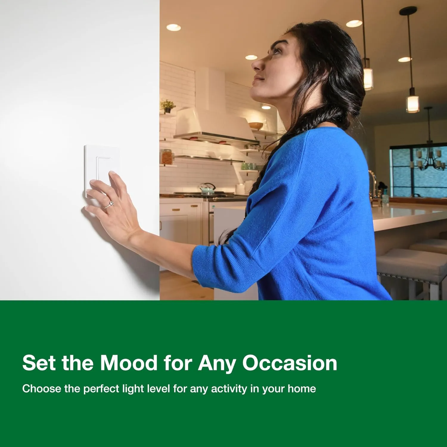 Lutron Diva LED  Dimmer Switch for Dimmable LED, Halogen and Incandescent Bulbs, 150 Watt, Single-Pole or 3-Way, DVCL-153P-AL, Almond