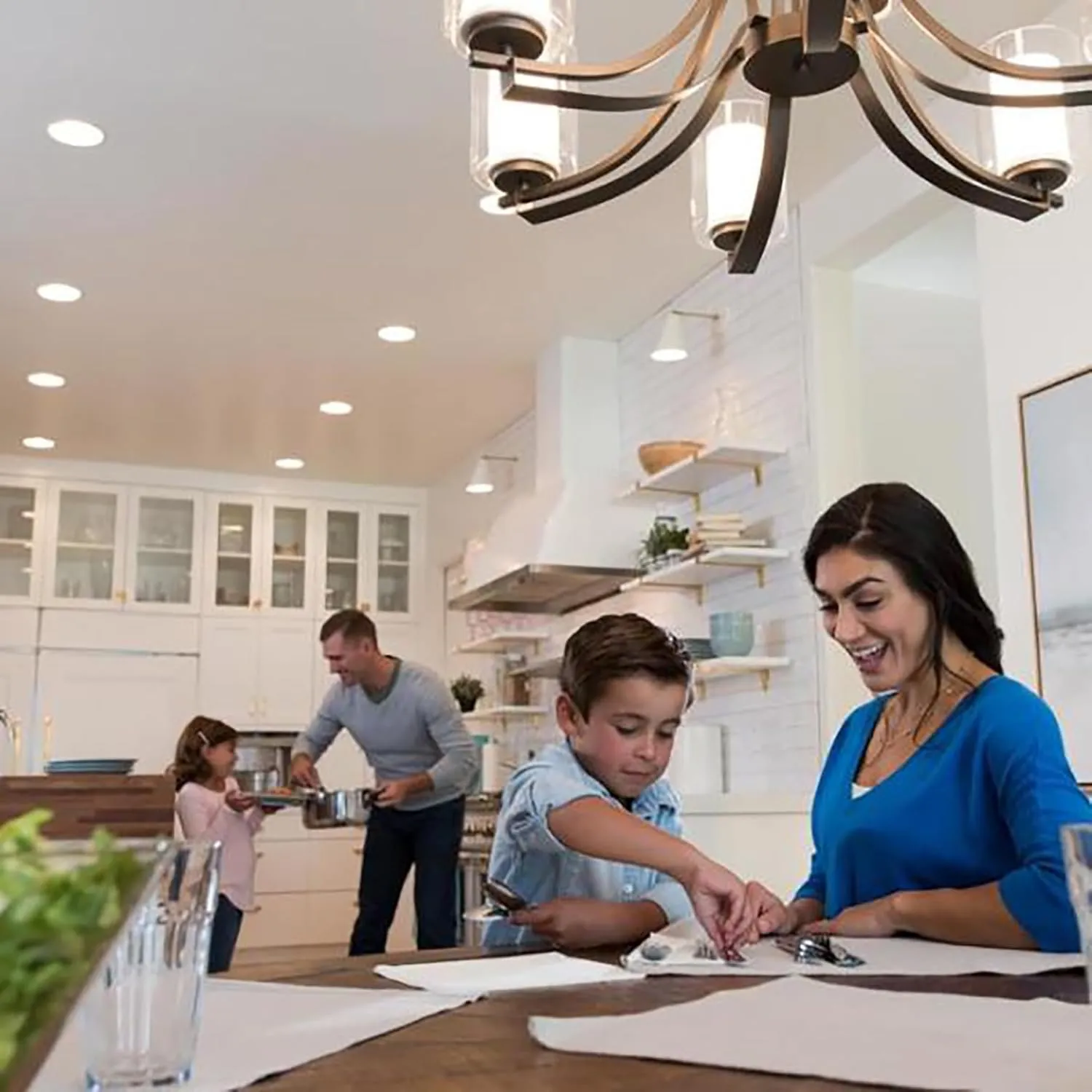 Lutron Skylark LED  Dimmer Switch for Dimmable LED, Halogen and Incandescent Bulbs | 150W/Single-Pole or 3-Way | SCL-153P-AL | Almond