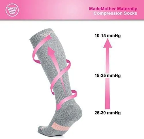 Maternity Compression Socks-Multi Fit Compression Stockings for Pregnancy