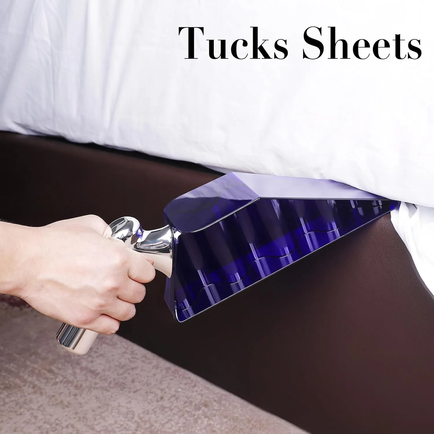 Mattress Lifter & Wedge Bed Maker Tool for Changing Sheets - Helps Lift and Hold The Mattress, Tucks Sheets, Removes Sheets, Bed Skirts - Alleviating Back Pain (1 Piece)