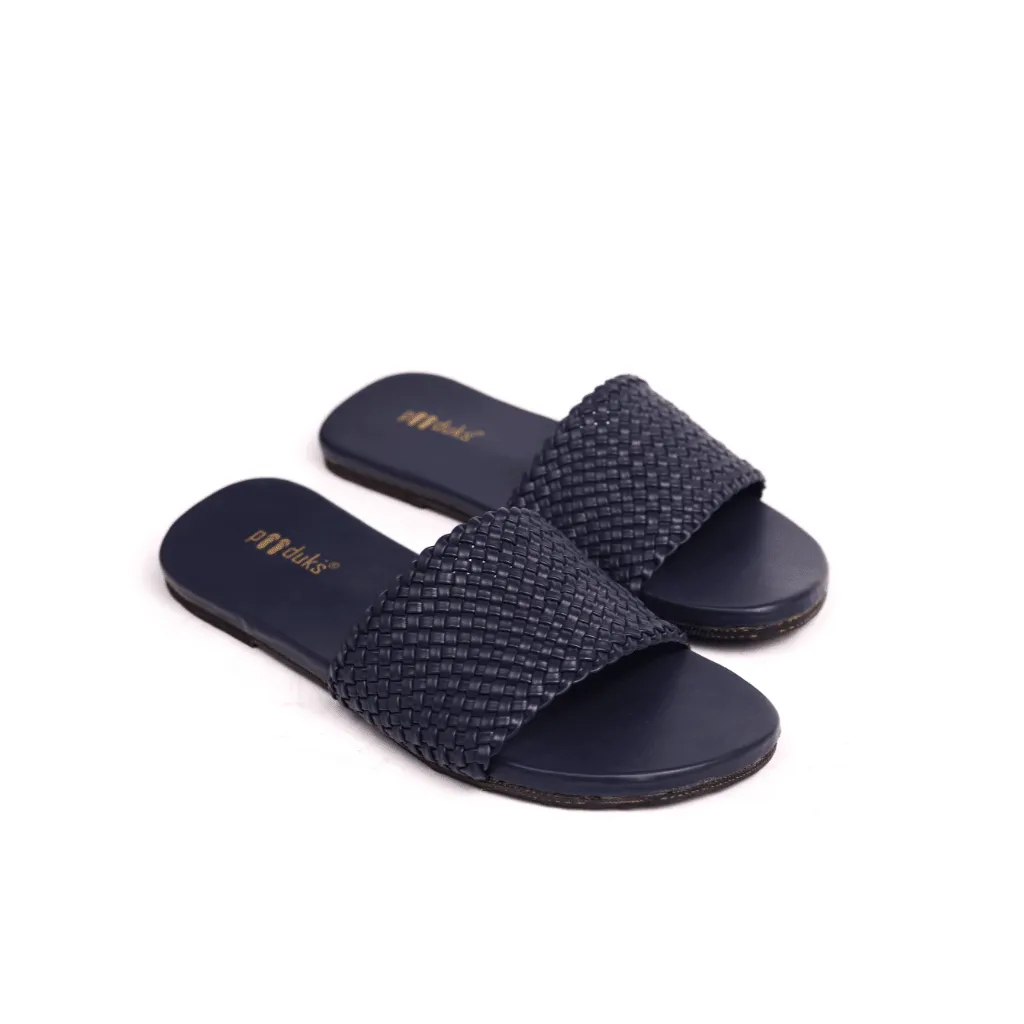 Men Dos Dark Blue | Summer Slide-in Casual Flats
