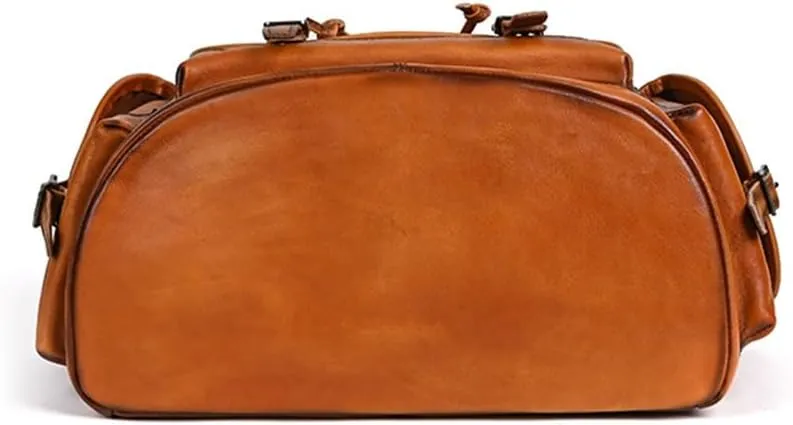 Men's Backpack Vintage Casual Shoulder Bag Business Computer Travel Bag