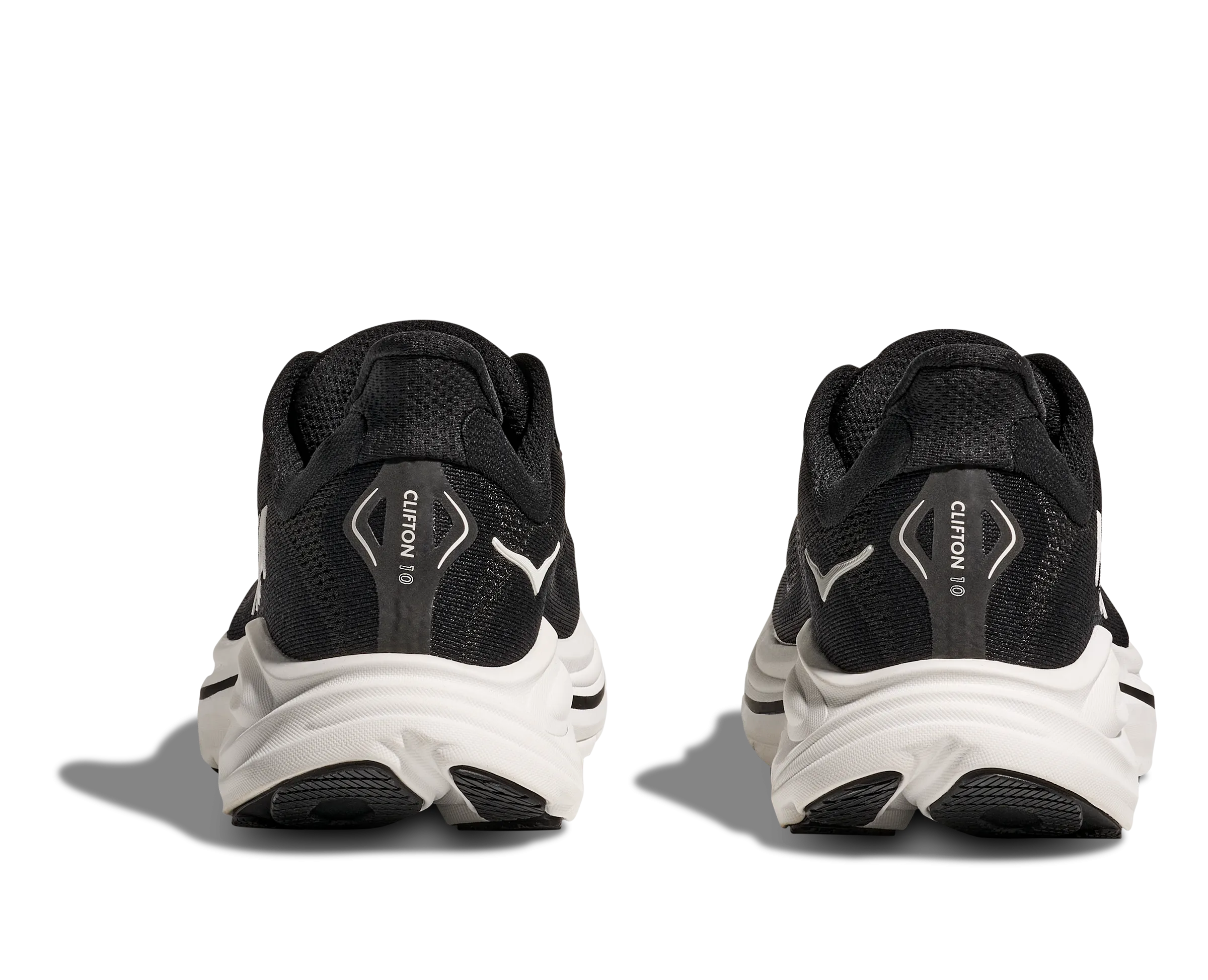 Men's Clifton 10 EXTRA WIDE (BWHT - Black/White)