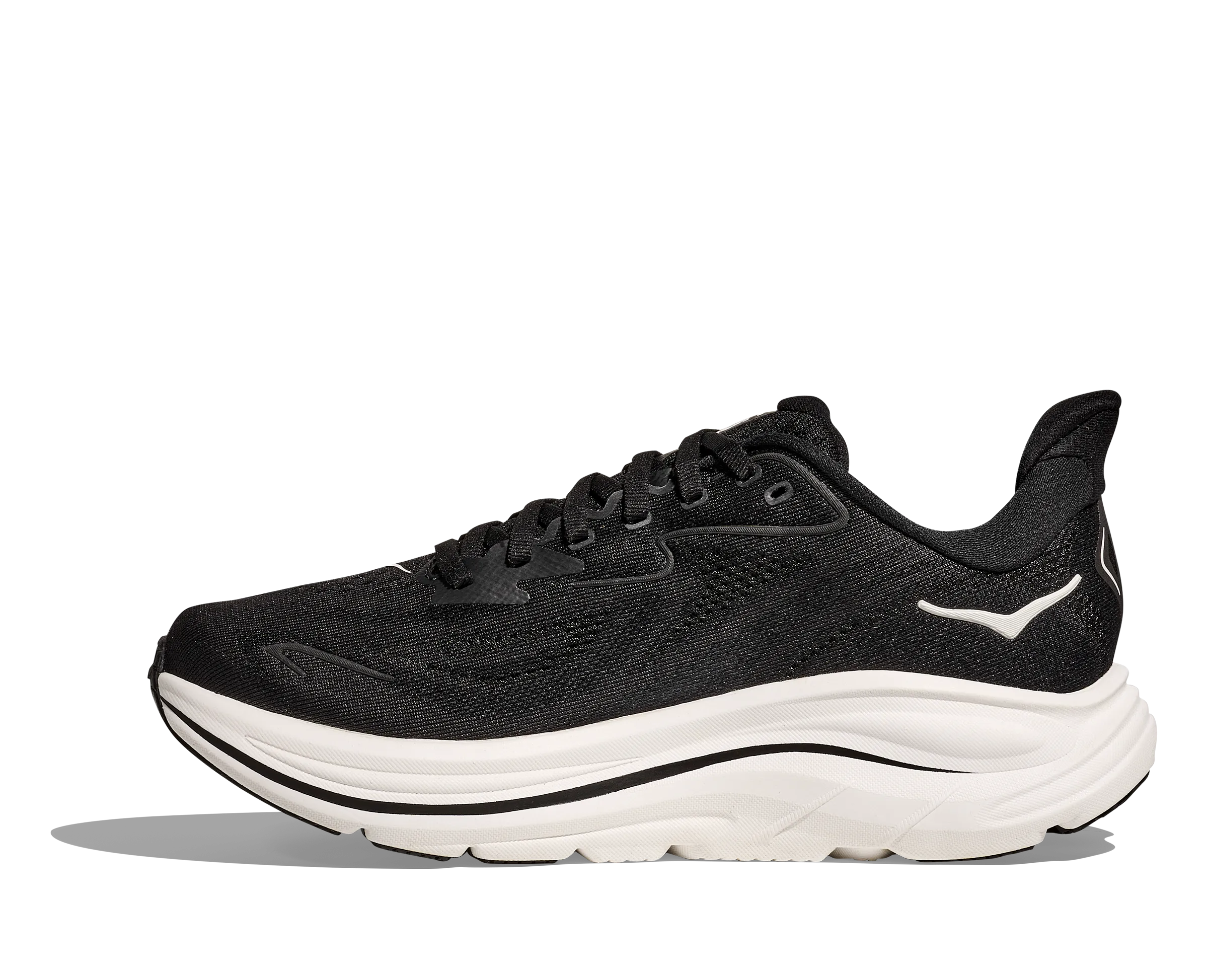 Men's Clifton 10 EXTRA WIDE (BWHT - Black/White)