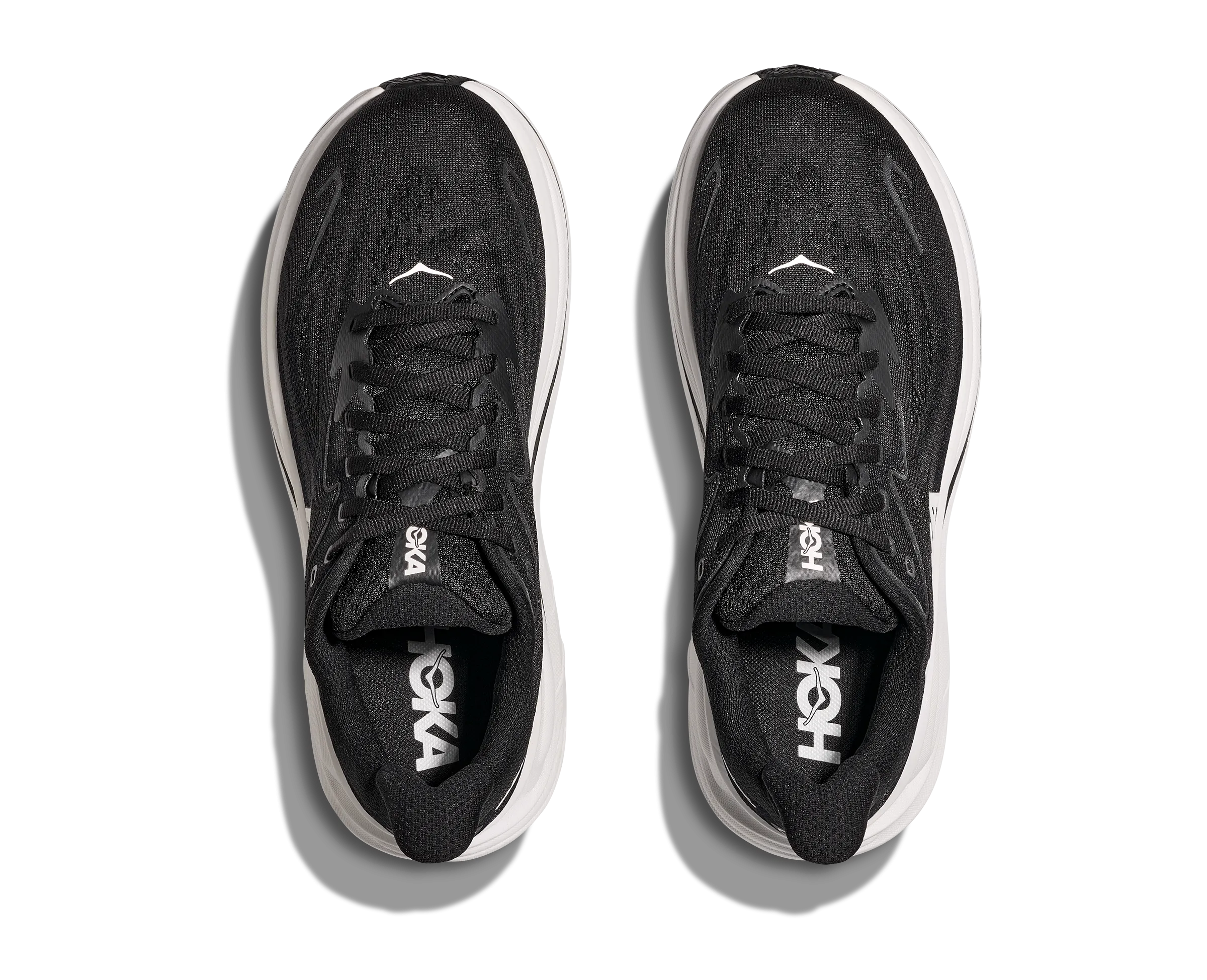 Men's Clifton 10 EXTRA WIDE (BWHT - Black/White)