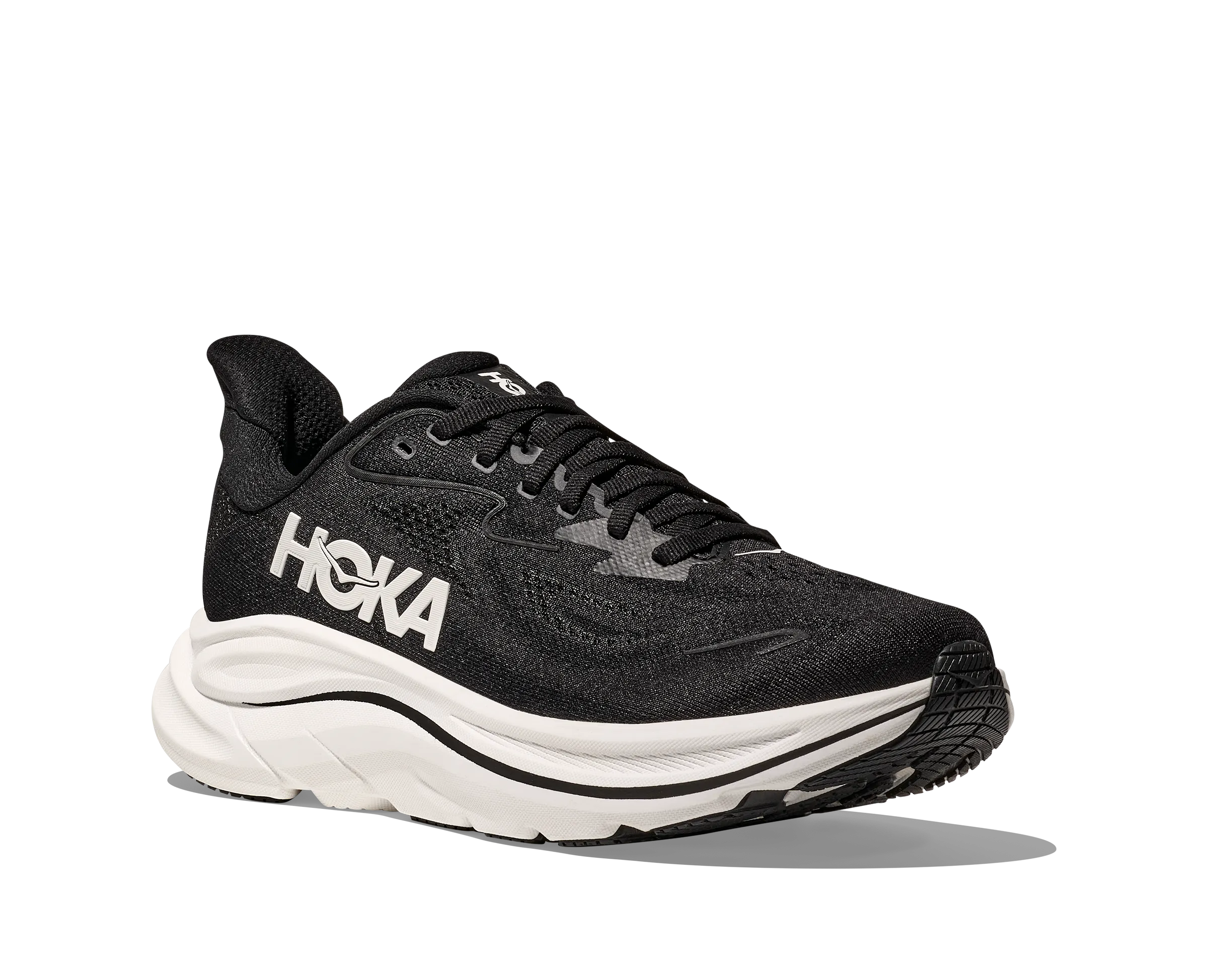 Men's Clifton 10 EXTRA WIDE (BWHT - Black/White)