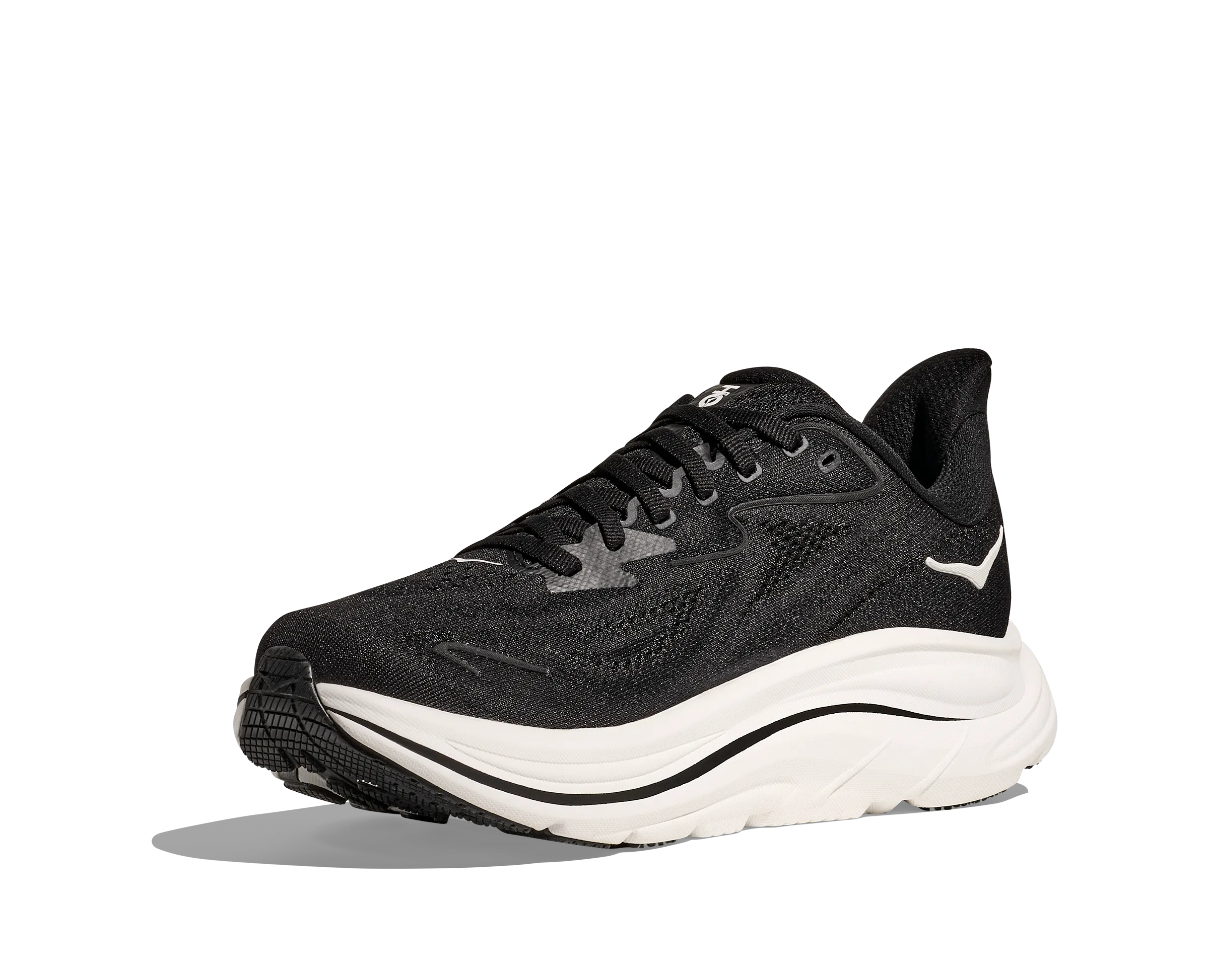 Men's Clifton 10 EXTRA WIDE (BWHT - Black/White)