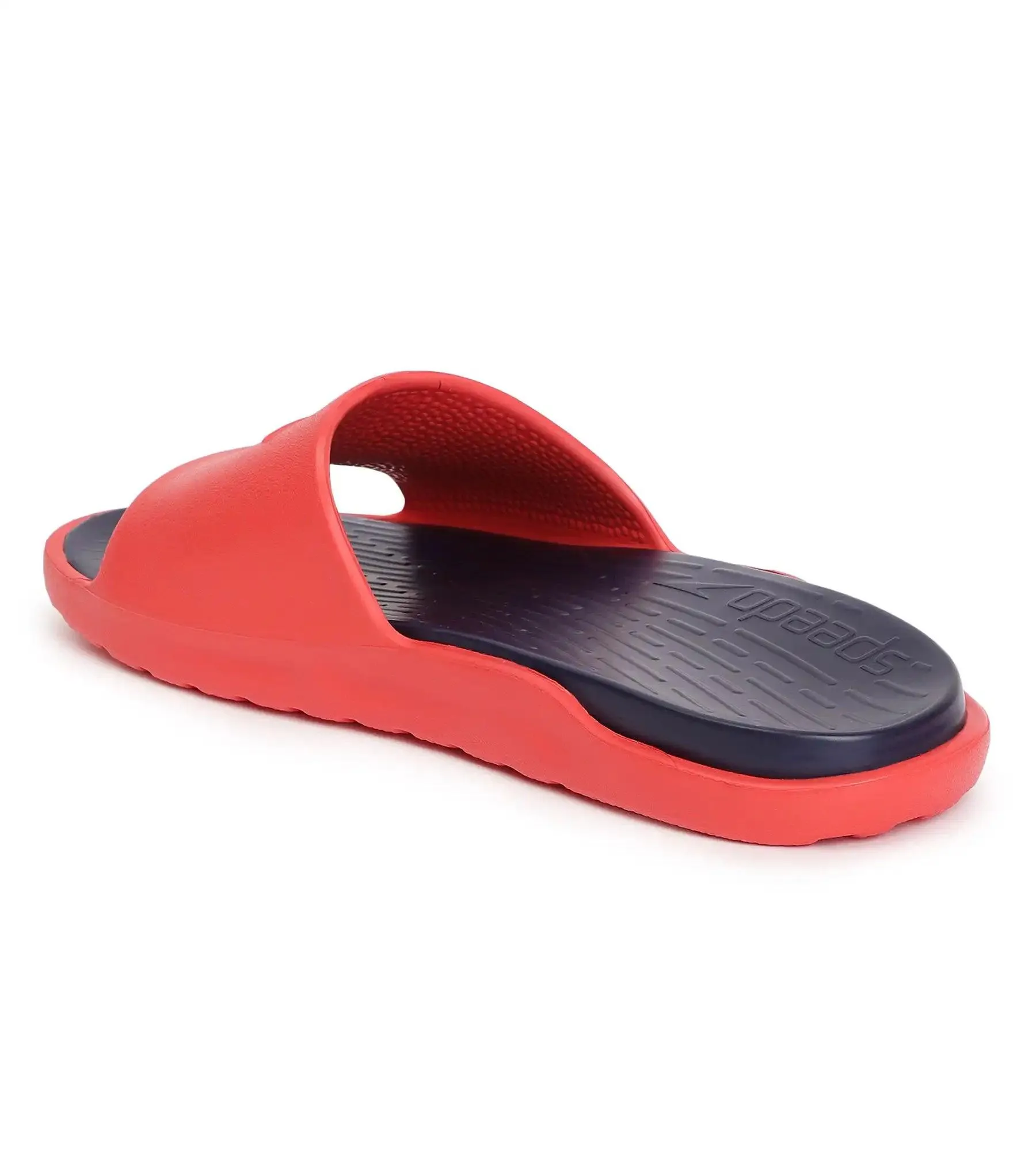 Men's Dual Colour Slides - True Navy & Fed Red