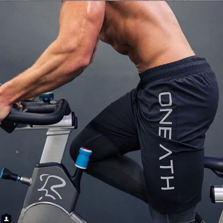 Men's Running Gym Shorts with Elastic Waistband