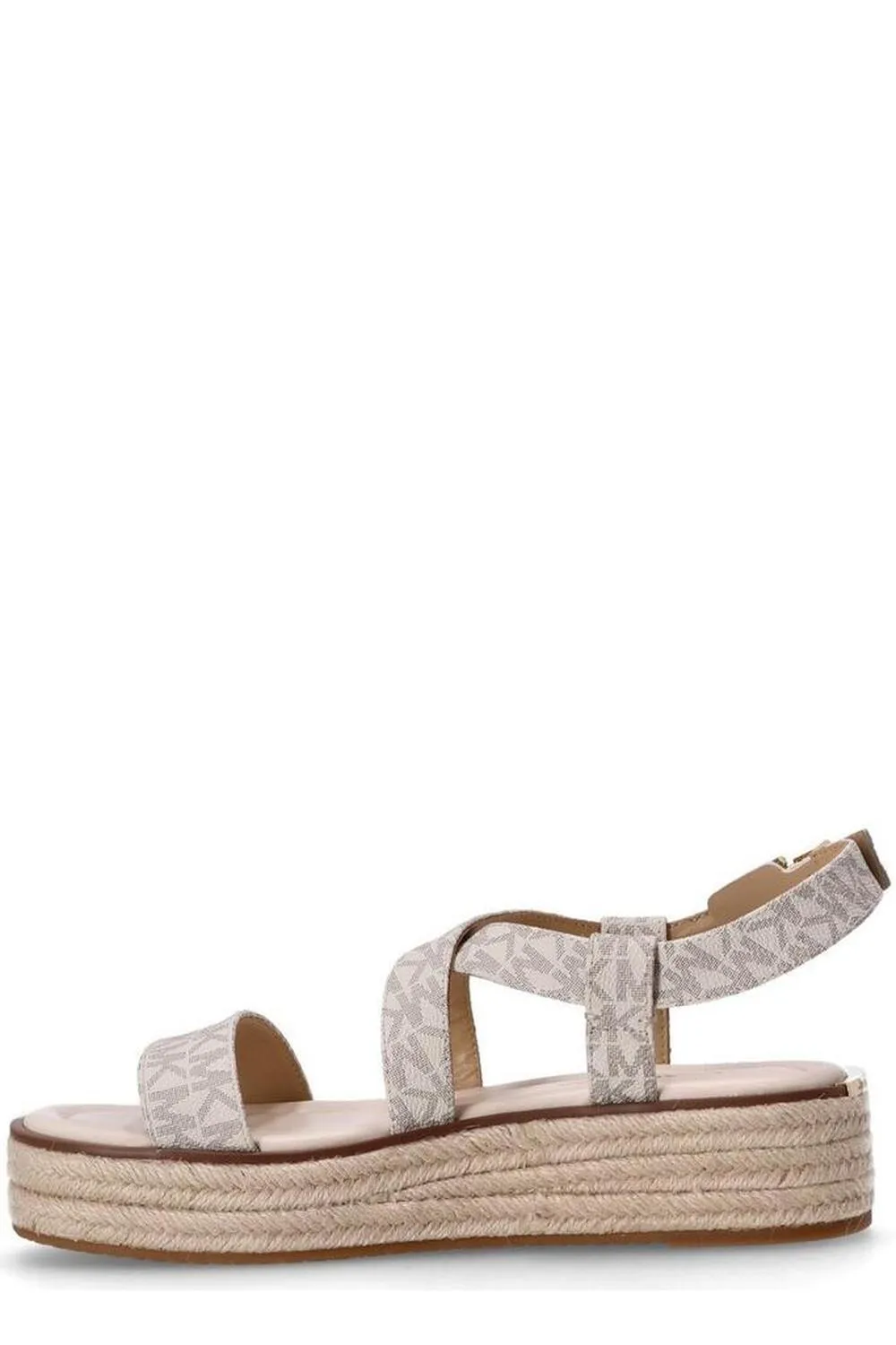 Michael Michael Kors  Lynn Signature Logo Platform Espadrille Sandals