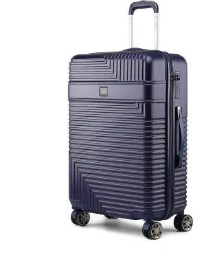 MKF Collection Large Suitcase with wheels, Polycarbonate Fashion Travel bags Spinner Hardshell Lightweight Luggage