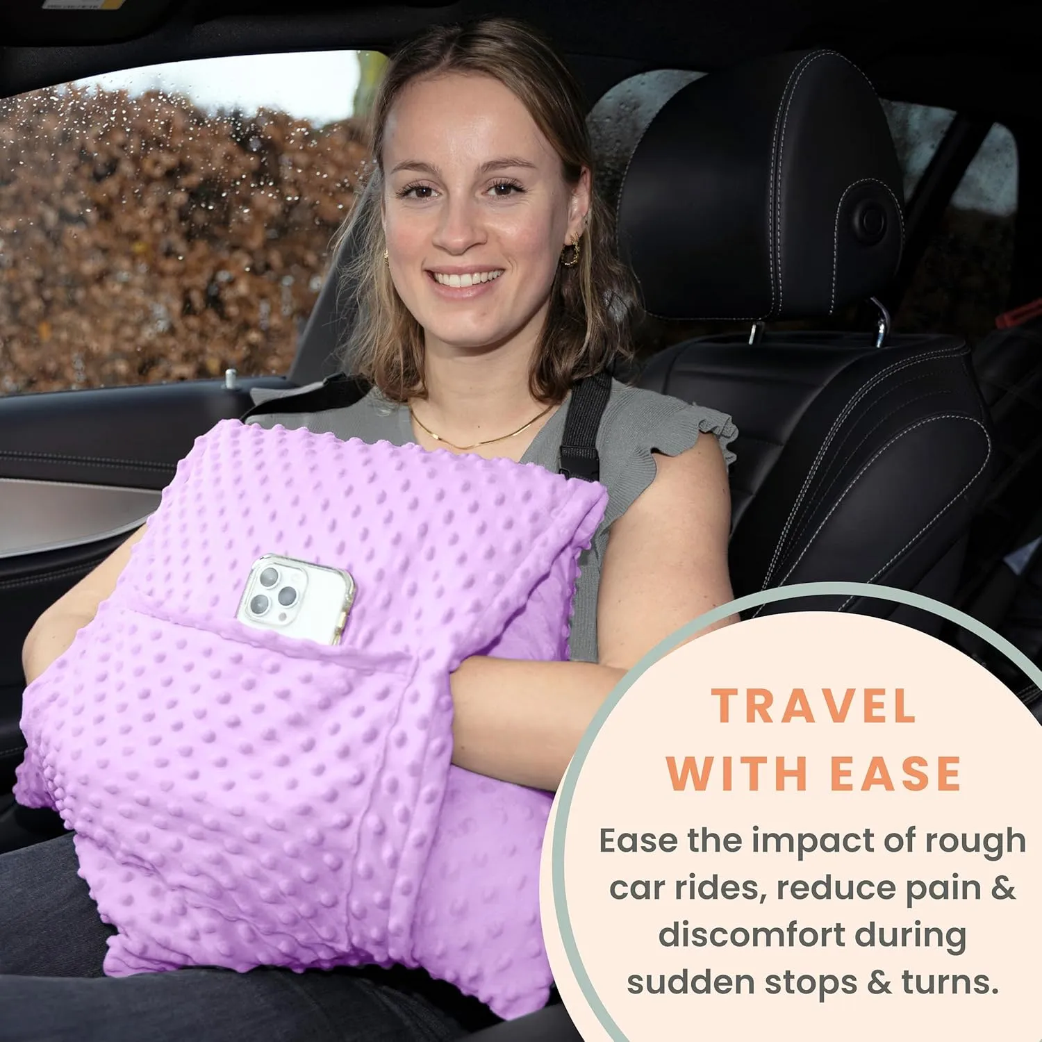 MOYOAMA Hysterectomy Pillow Post Surgery for Hysterectomy Recovery Must Haves- Surgery Pillow for Abdomen, Abdominal Pillow Post Surgery, Abdominal Surgery Recovery Pillow for Hysterectomy Gifts