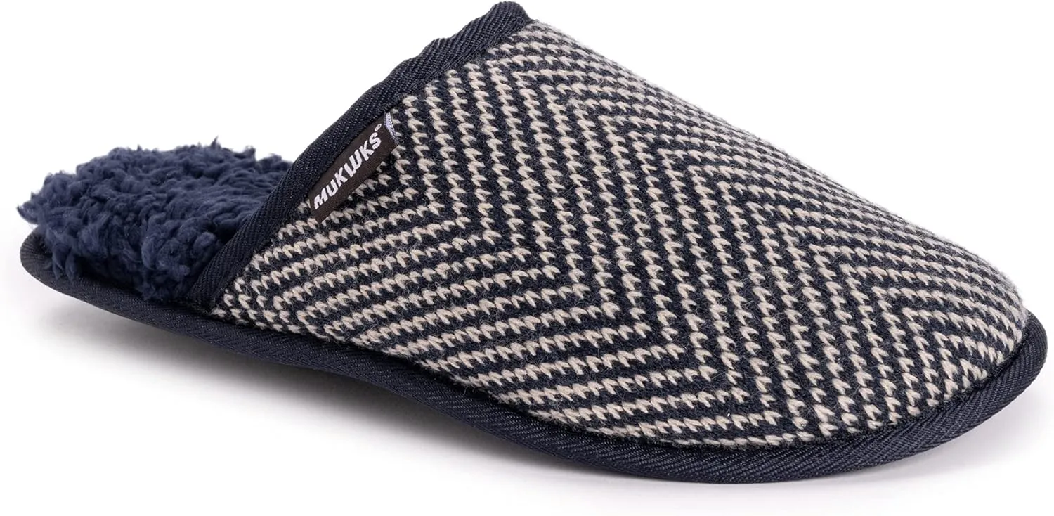 MUK LUKS Men's Gavin Scuff Slippers