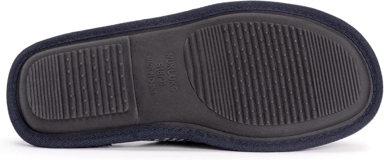 MUK LUKS Men's Gavin Scuff Slippers