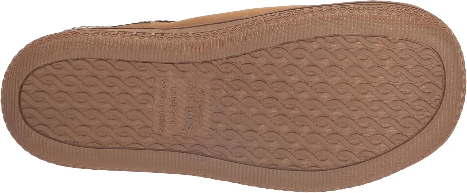 MUK LUKS Women's Faux Suede Clog