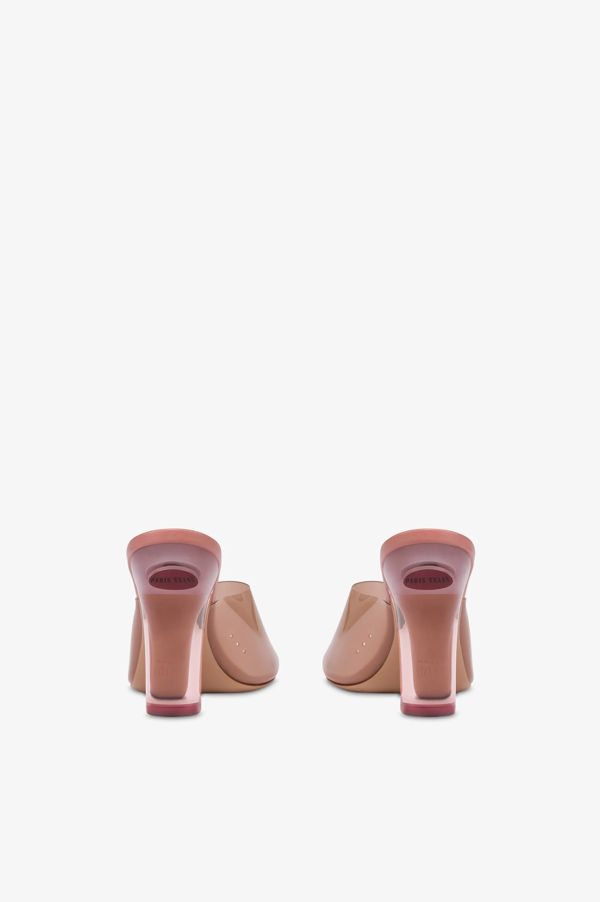 Mules in Texas rose PVC