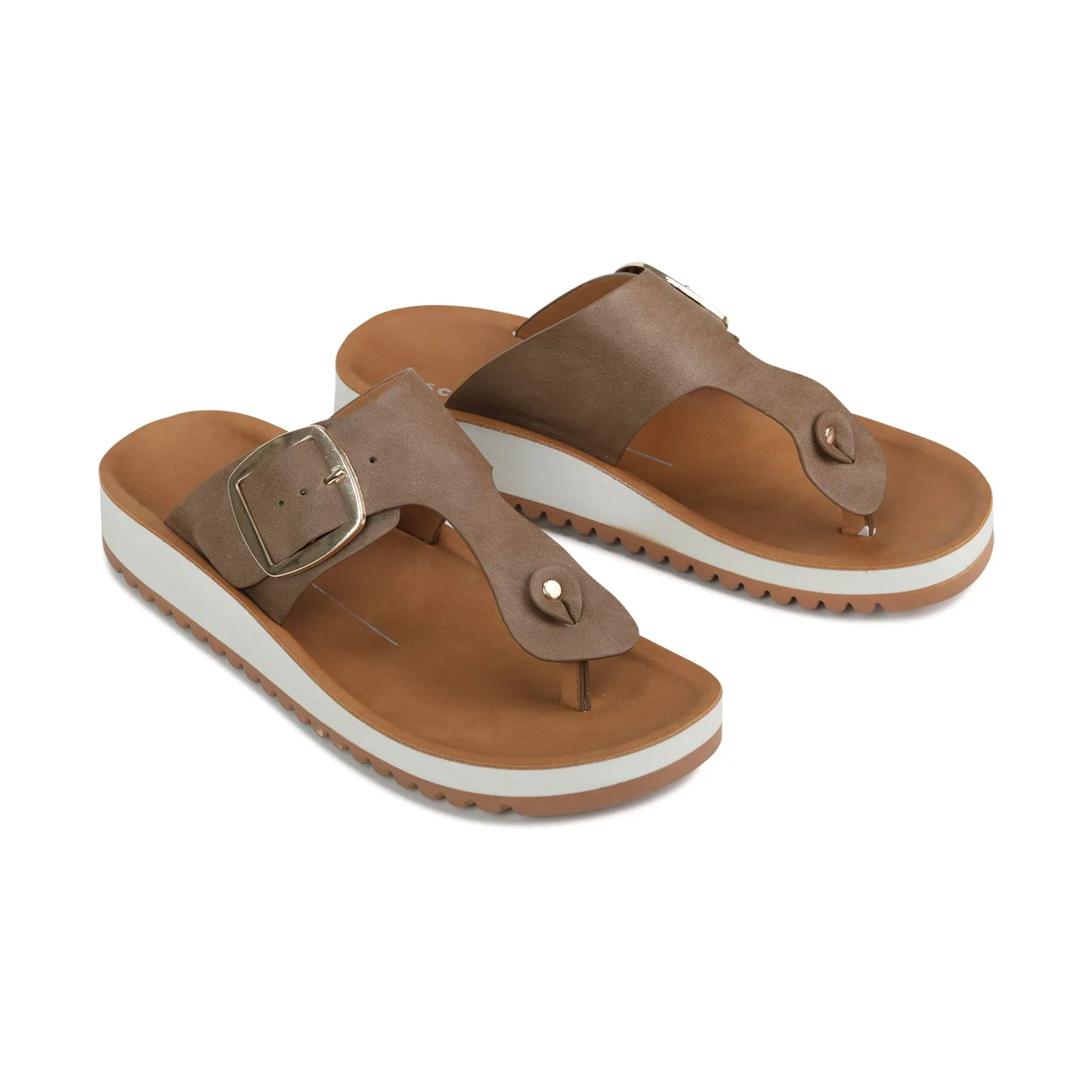 NADA BUCKLE SLIDE SANDALS