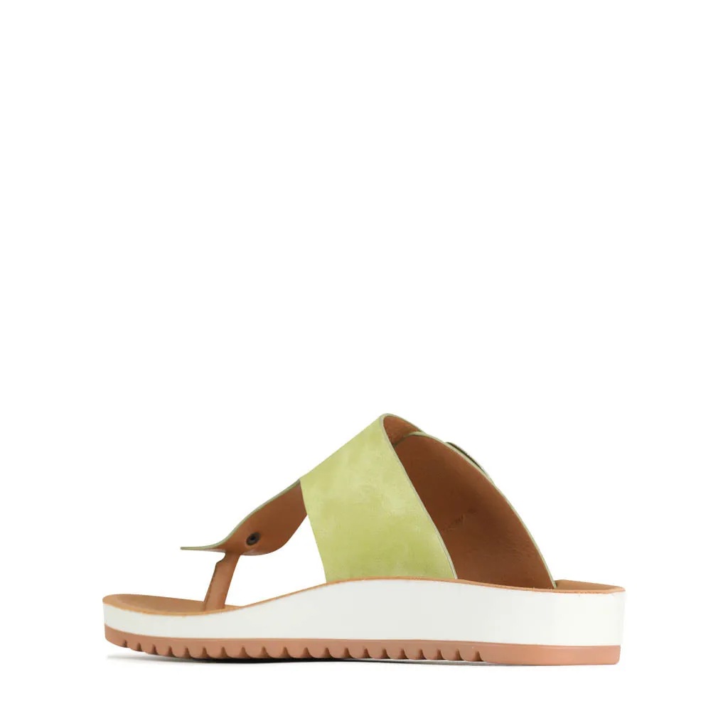 NADA BUCKLE SLIDE SANDALS