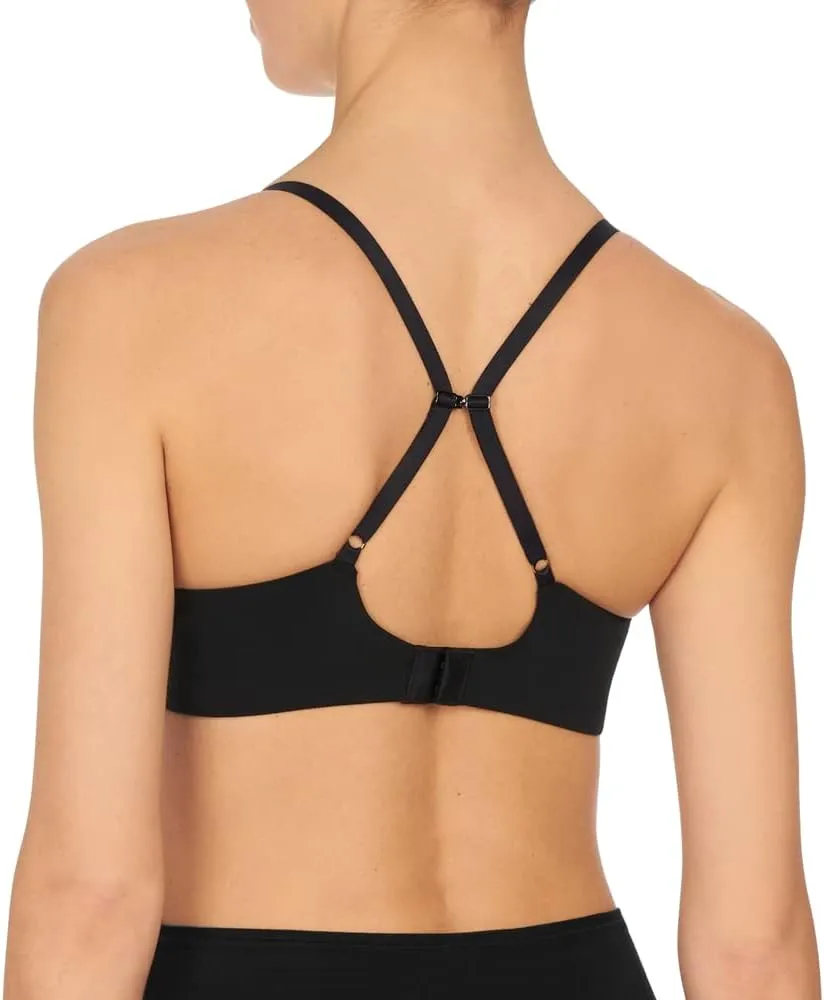 Natori Women's Minimal Convertible Push-up (Black, 32B)