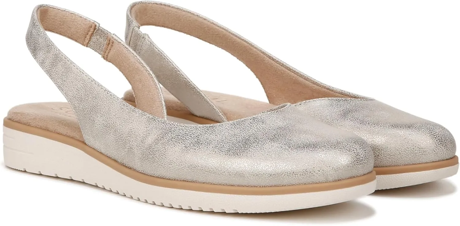 Naturalizer Women's Idea-Dorsay Slingback Ballet Flats