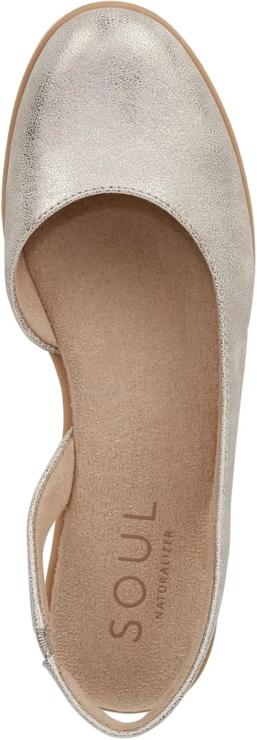 Naturalizer Women's Idea-Dorsay Slingback Ballet Flats