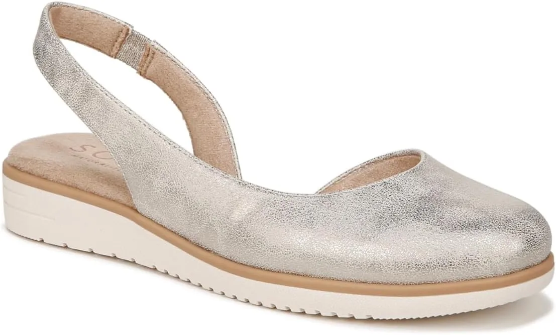 Naturalizer Women's Idea-Dorsay Slingback Ballet Flats