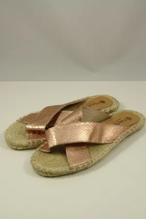 Naudic Espadrille Slides 38