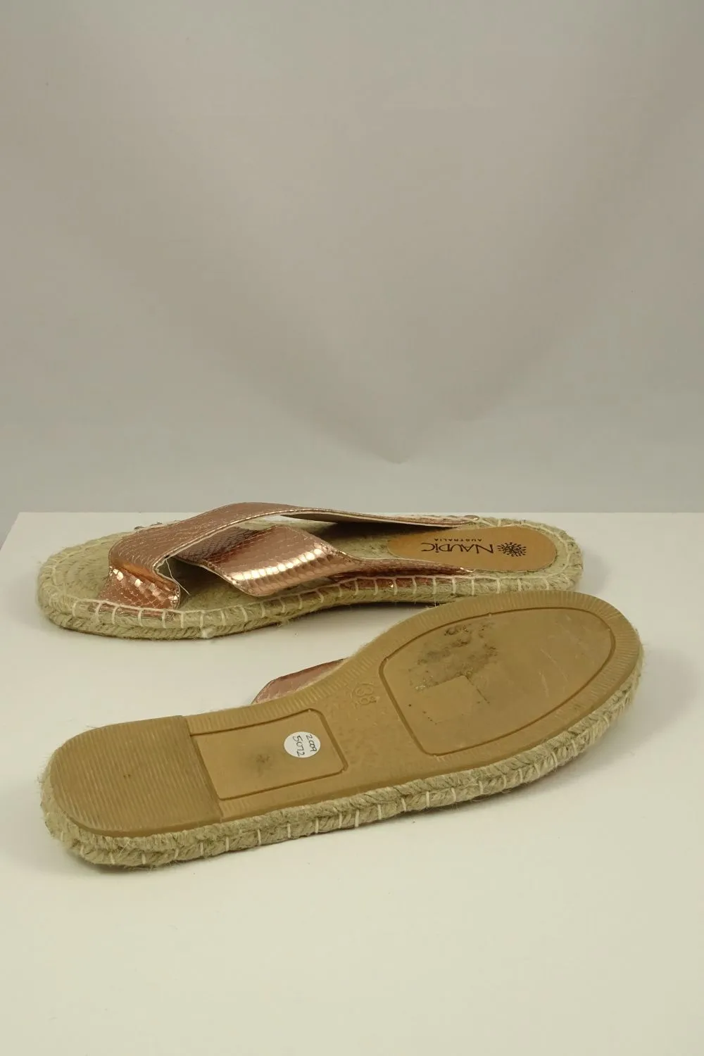 Naudic Espadrille Slides 38