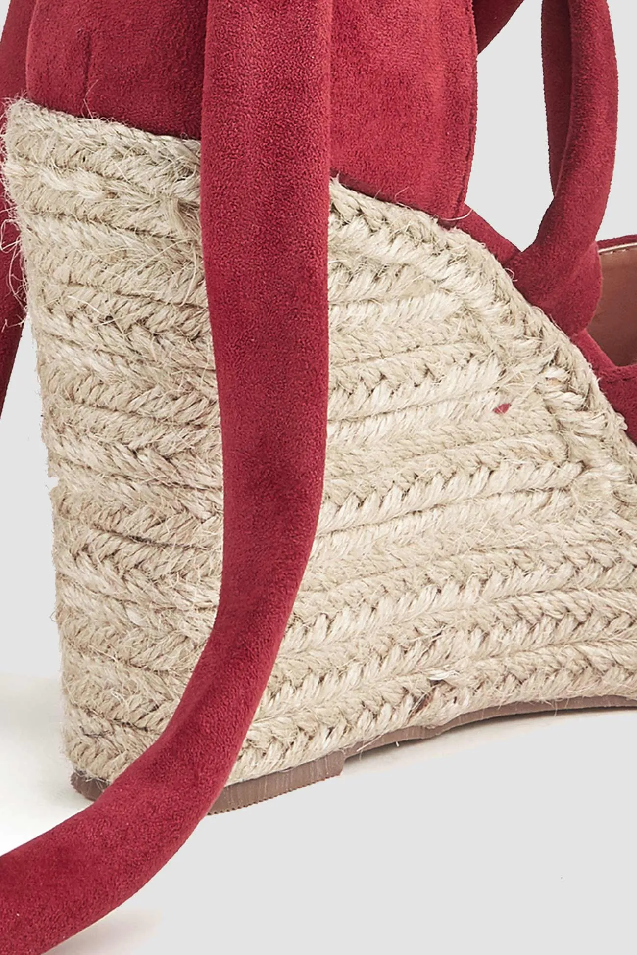 New Fashion Spring Outfit Espadrille Platform Lace-Up Heel Sandals