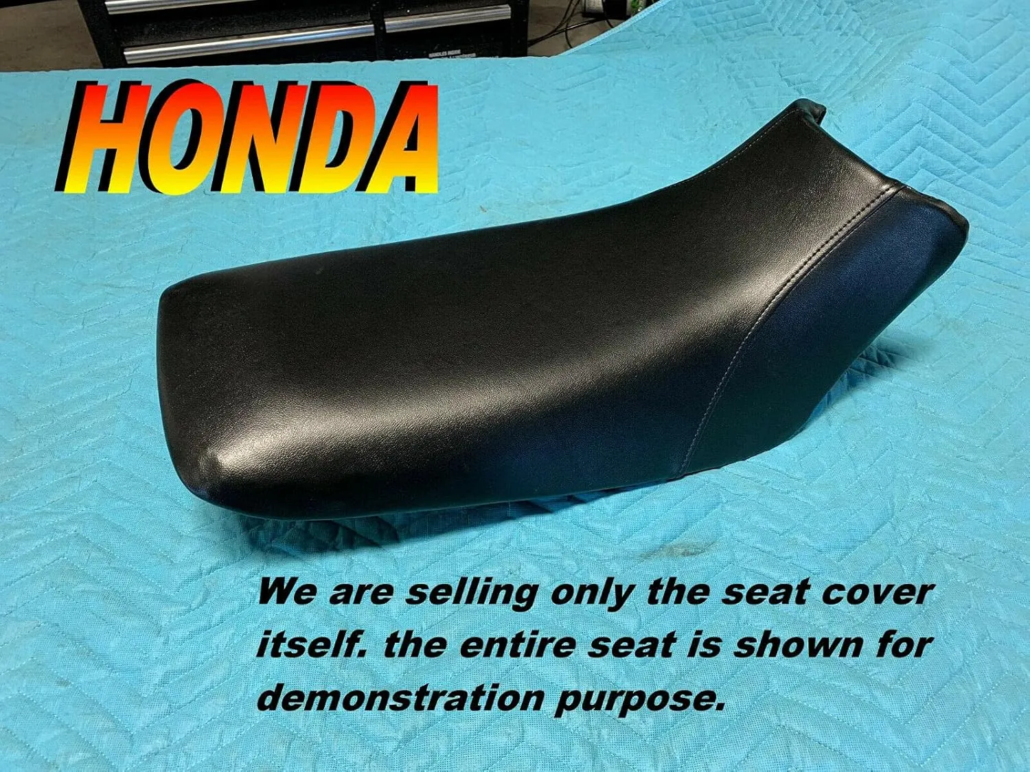 New Replacement seat cover fits Honda TRX90 1993-05 TRX 90 Fourtrax Black 706B