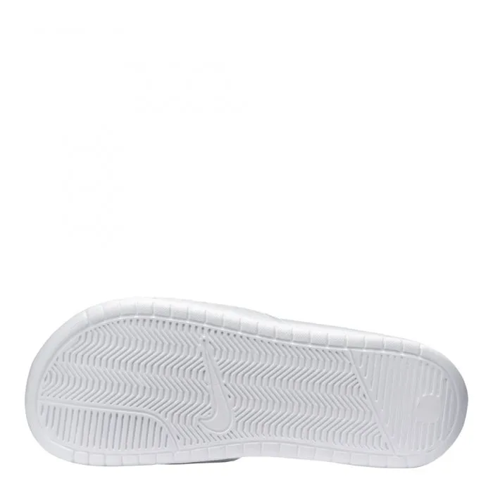 Nike Womens Benassi JDI White/Silver - (343881 102) - WT - R2L15