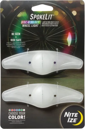 Nite Ize SpokeLit Wheel Light - LED Bicycle Spoke Lights for Visibility & Safety