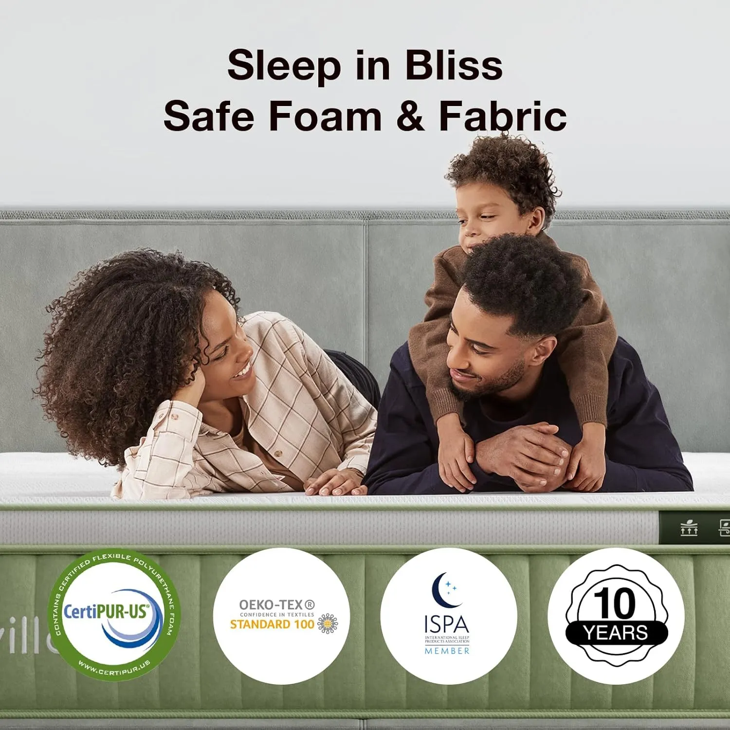 Novilla Hybrid King Mattress, 12 Inch King Size Hybrid Mattress in a Box with Individually Wrapped Coils & Euro Top for Pressure Relief & Motion Isolation & Cool Night Sleep, CertiPUR-US Certified