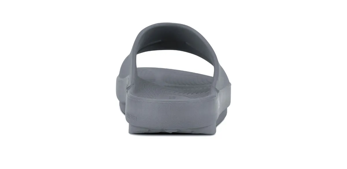OOFOS Men's OOahh Slide - Slate