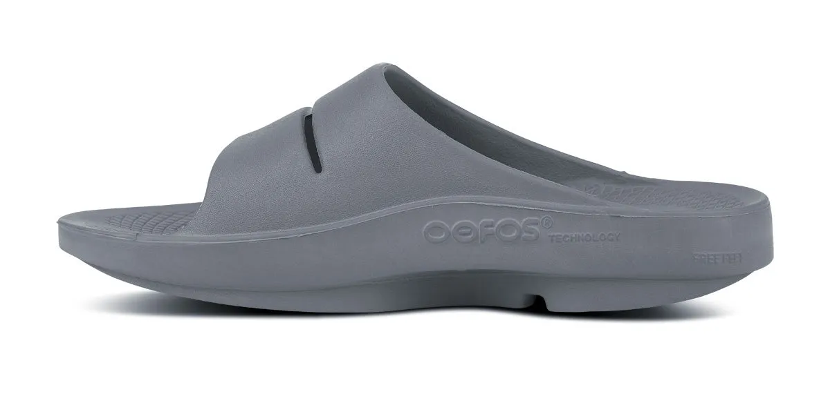 OOFOS Men's OOahh Slide - Slate