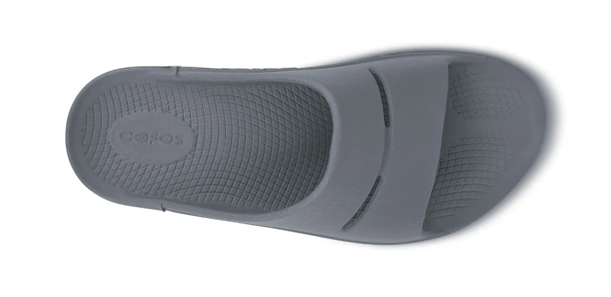 OOFOS Men's OOahh Slide - Slate