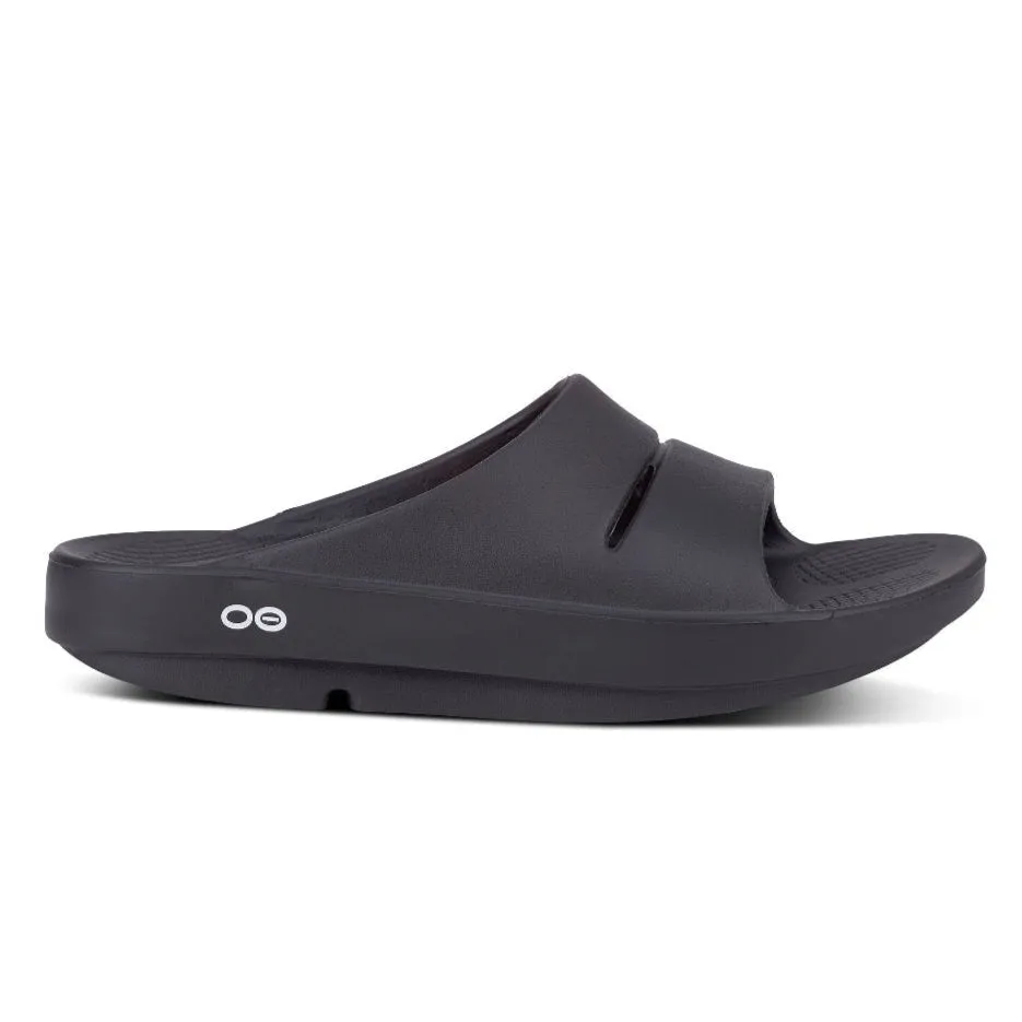 Oofos Unisex OOahh Slide Black