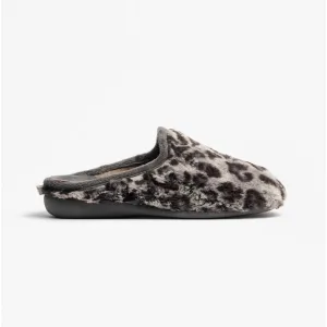 Padders LYNX Womens (EE Fit) Mule Slippers Grey