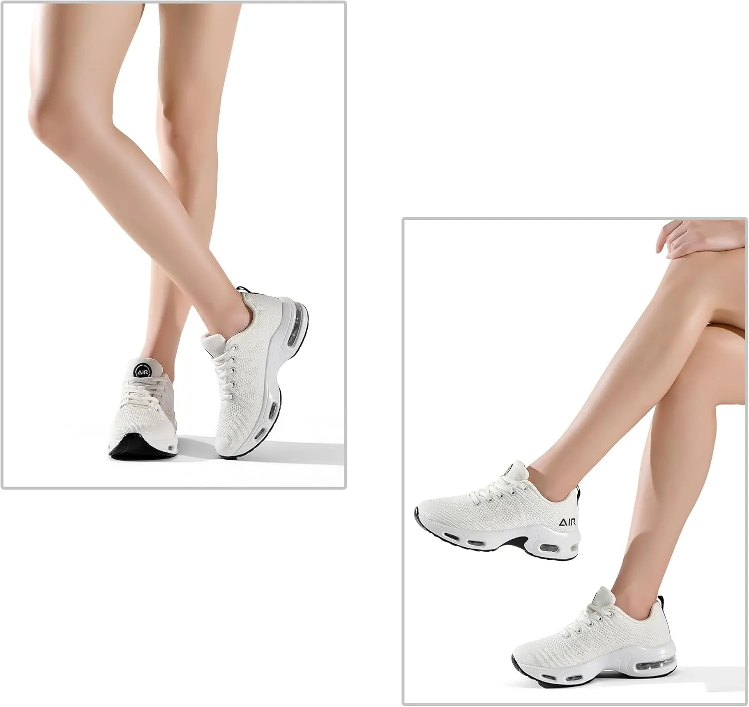 PERSOUL Women Running Shoes Tennis Air Sneakers Lightweight Breathable Fitness Athletic Gym Fashion Walking Shoes