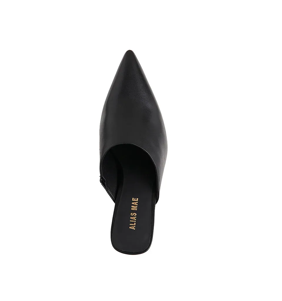 PHEOBE | BLACK LEATHER