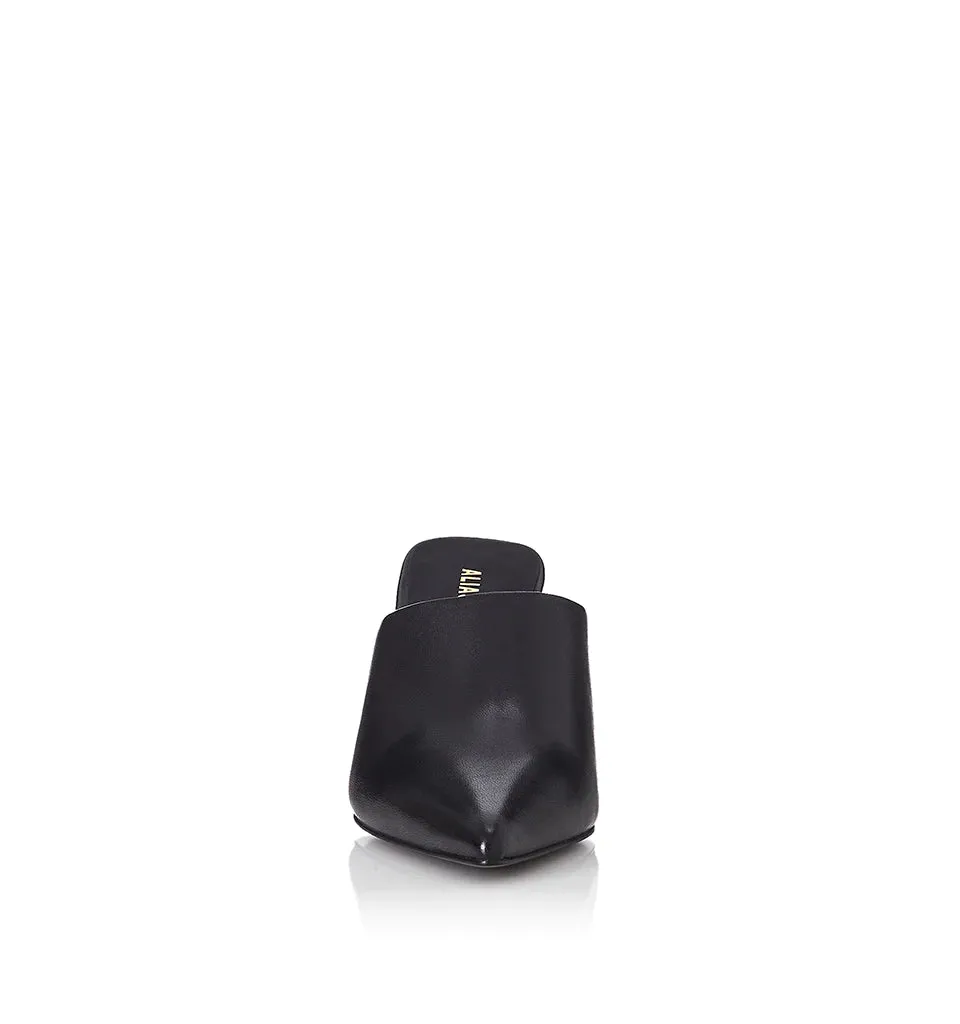 PHEOBE | BLACK LEATHER
