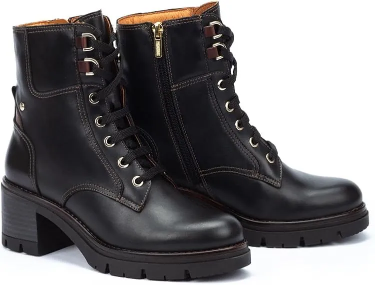PIKOLINOS High-Heel Ankle Boot Leather Soria for Woman
