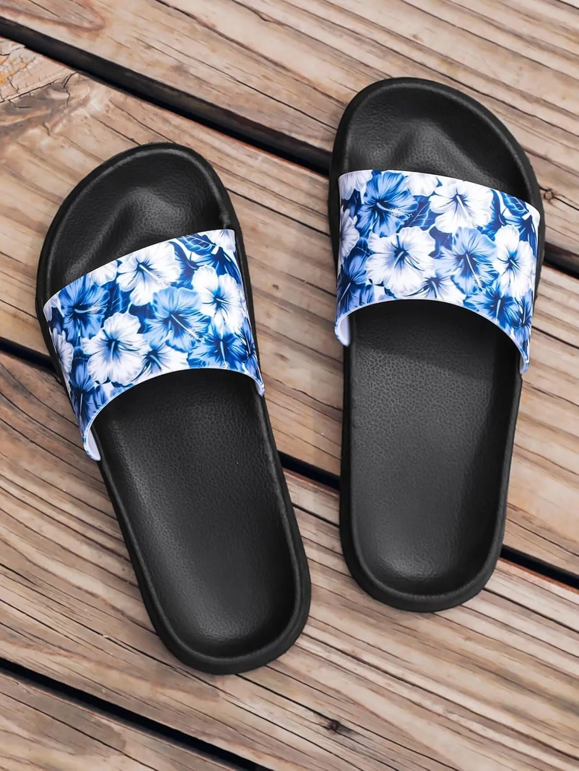 Pineapple House Slippers for Women Men Arch Support Flat Sandals Non Slip Home Pool Shower Slide Slippers