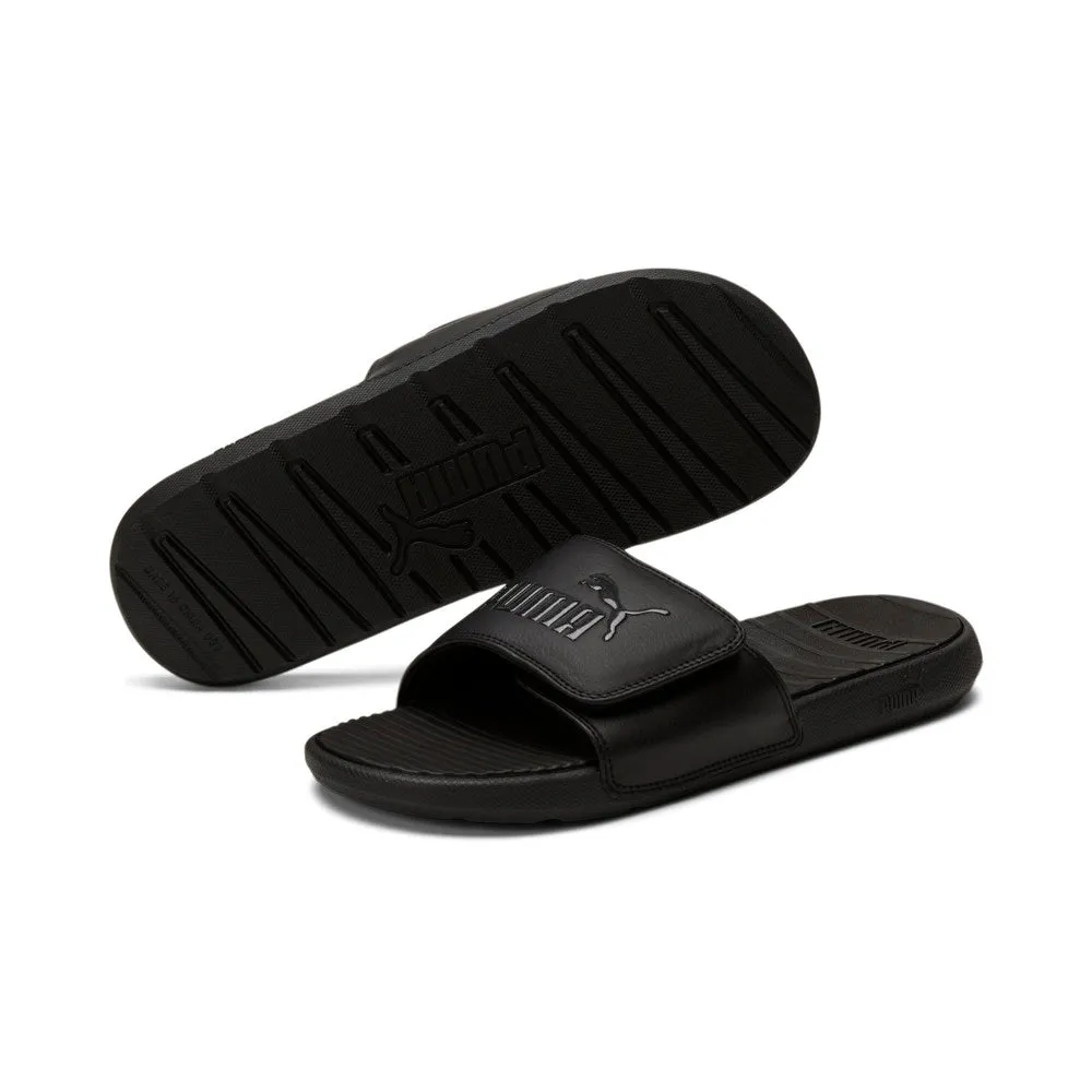 Puma Black Cool Cat V Slide Unisex - (371044 03) - PBD - F C13 left