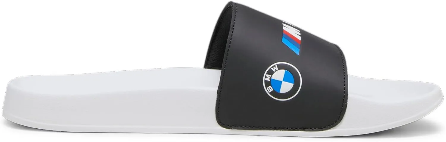 PUMA Men's BMW Motorsport Logo Leadcat 2.0 Slide Sandal