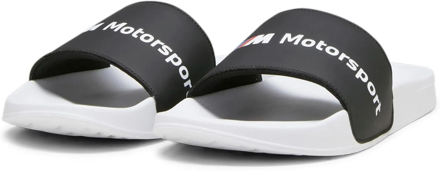 PUMA Men's BMW Motorsport Logo Leadcat 2.0 Slide Sandal